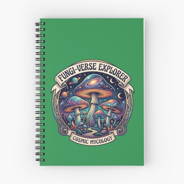Item preview, Cosmic Mycology Explorer. designed and sold by MyHappyArtShop.