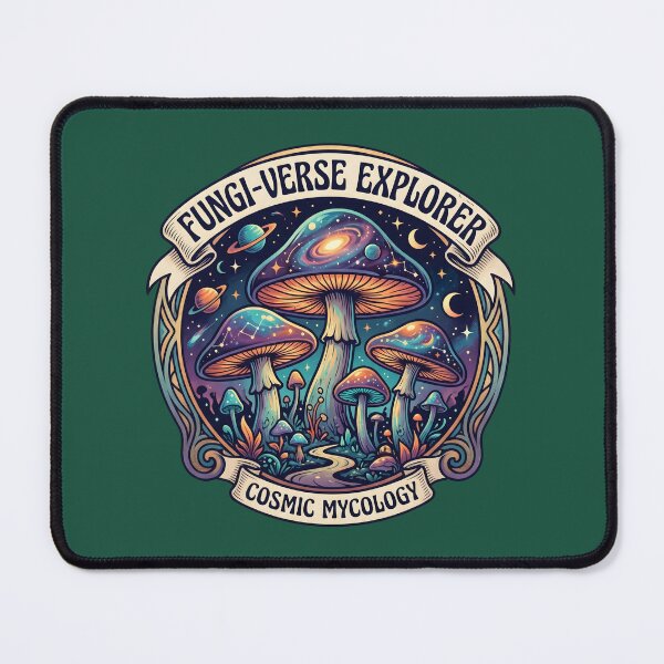 Item preview, Cosmic Mycology Explorer. designed and sold by MyHappyArtShop.