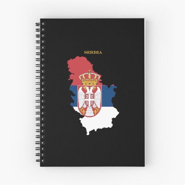 Item preview, Serbia Map Flag Silhouette Europe Travel Pride Gift designed and sold by NTGUILTY.