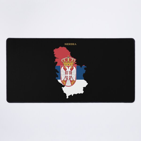 Item preview, Serbia Map Flag Silhouette Europe Travel Pride Gift designed and sold by NTGUILTY.
