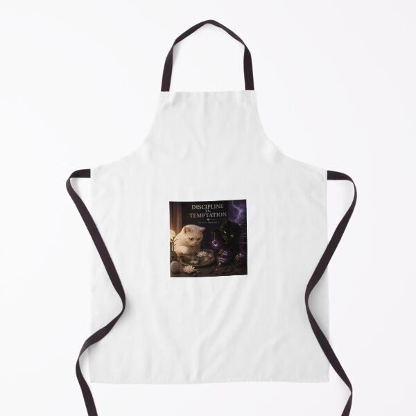 Item preview, Discipline vs Temptation Peace Within Cat designed and sold by LovelyCatGalaxy.