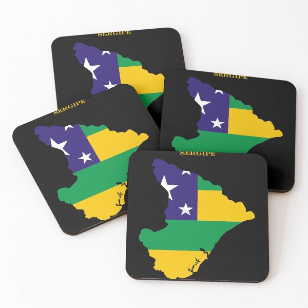 Item preview, Sergipe Map Flag Silhouette Brazil Travel Pride Gift designed and sold by NTGUILTY.