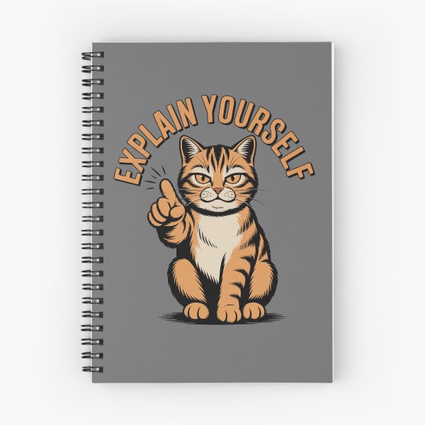 Item preview, funny cat - judgmental cat - sassy cat - cat humor - cat lover - cat mom - cat dad - pointing cat - angry cat - cat warning - sarcastic cat - toe beans - cat attitude - pet humor designed and sold by JansenGS.