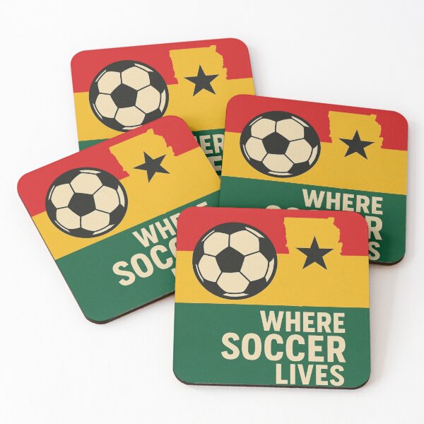 Item preview, Where Soccer Lives - Ghana designed and sold by Endeva4eva.