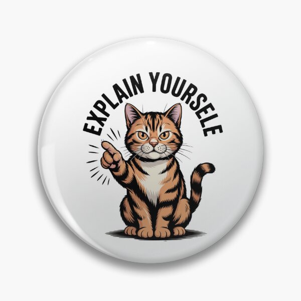 Item preview, funny cat - judgmental cat - sassy cat - cat humor - cat lover - cat mom - cat dad - pointing cat - angry cat - cat warning - sarcastic cat - toe beans - cat attitude - pet humor designed and sold by JansenGS.