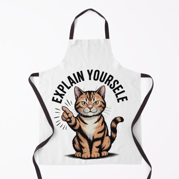 Item preview, funny cat - judgmental cat - sassy cat - cat humor - cat lover - cat mom - cat dad - pointing cat - angry cat - cat warning - sarcastic cat - toe beans - cat attitude - pet humor designed and sold by JansenGS.