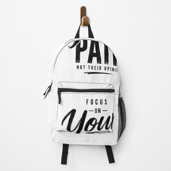 Item preview, Focus On Your Path Typography T-Shirt | Motivational Brush Lettering Graphic Tee designed and sold by Sanika arts .