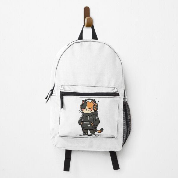 Item preview, introvert streetwear cat aesthetic hoodie headphones funny urban sticker design designed and sold by Street Joy.