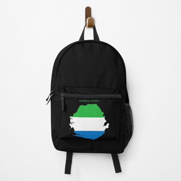 Item preview, Sierra Leone Map Flag Silhouette West Africa Travel Pride Gift designed and sold by NTGUILTY.