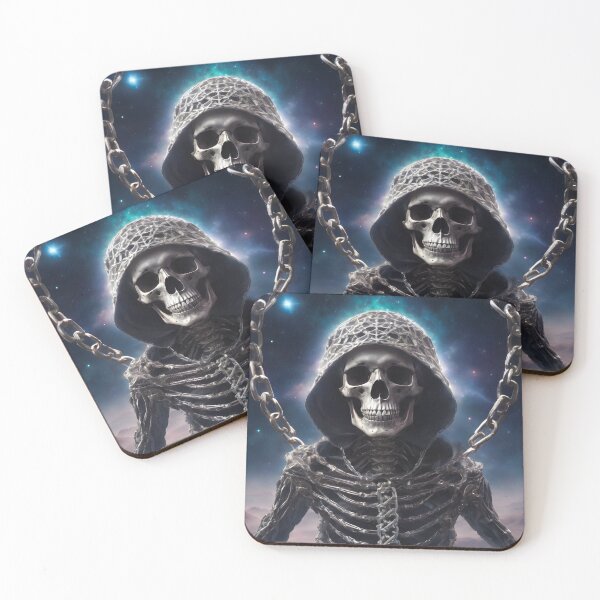 Item preview, Galaxy skeleton in chains  designed and sold by Elisa Miller.