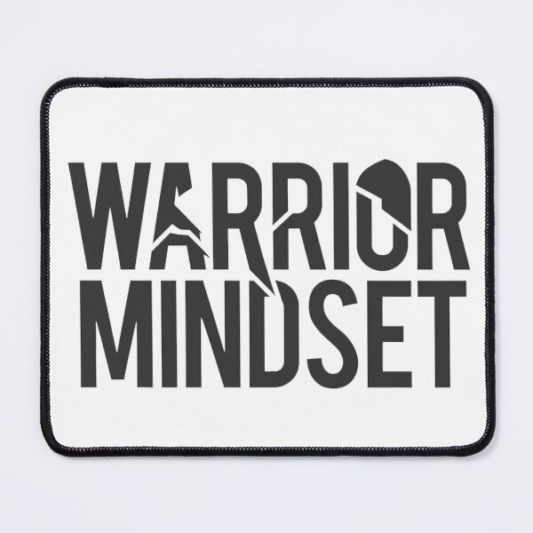 Item preview, Warrior Mindset Discipline Motivation Design designed and sold by Carlos Merino Jaime.