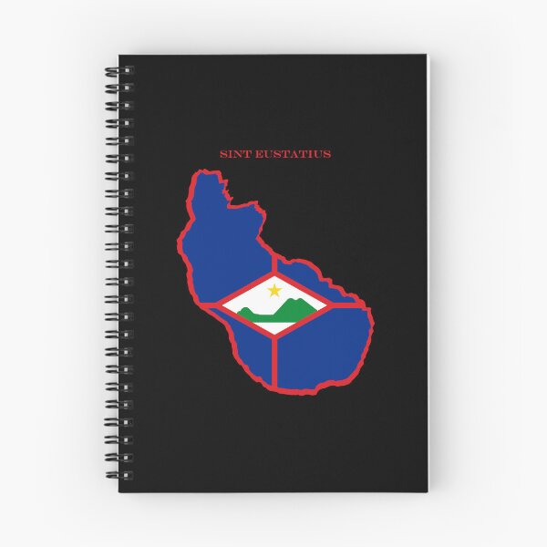 Item preview, Sint Eustatius Map Flag Silhouette Caribbean Travel Pride Gift designed and sold by NTGUILTY.