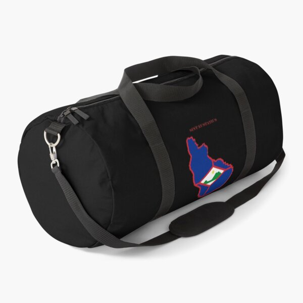 Item preview, Sint Eustatius Map Flag Silhouette Caribbean Travel Pride Gift designed and sold by NTGUILTY.