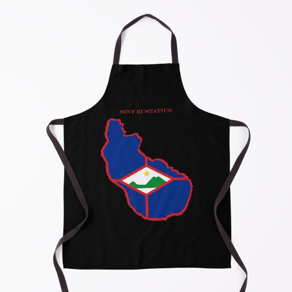 Item preview, Sint Eustatius Map Flag Silhouette Caribbean Travel Pride Gift designed and sold by NTGUILTY.