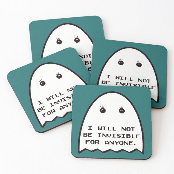 Item preview, I WILL NOT BE INVISIBLE designed and sold by haveyoueatenyet.
