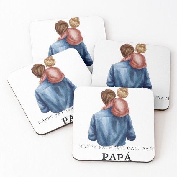 Item preview, Copy of Happy Father's Day Dad and Son Illustration designed and sold by A touch of creativity.