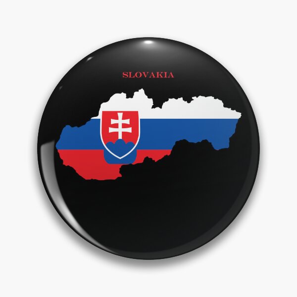 Item preview, Slovakia Map Flag Silhouette Europe Travel Pride Gift designed and sold by NTGUILTY.
