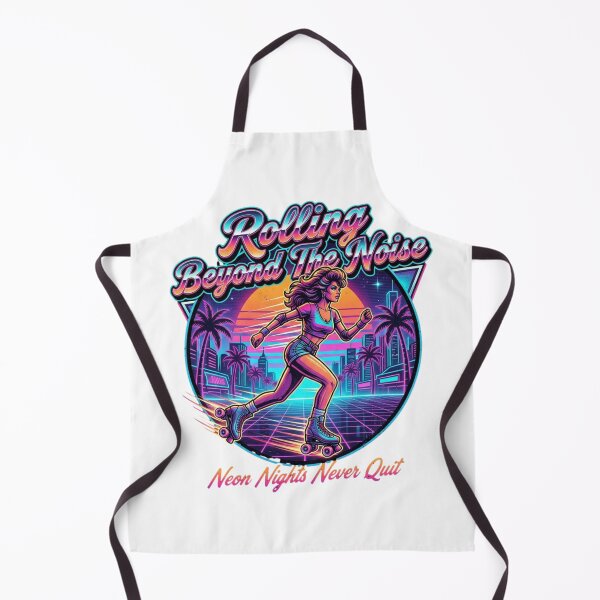 Item preview, Rolling Beyond The Noise Shirt, Retro Roller Skating Tee, Neon Synthwave 80s Graphic T-Shirt, Vaporwave Skater Gift designed and sold by paul9705.
