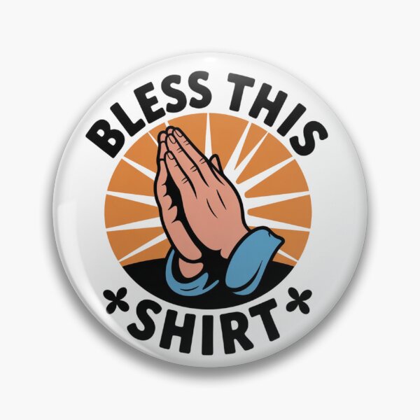 Item preview, Bless this shirt designed and sold by T's&such.