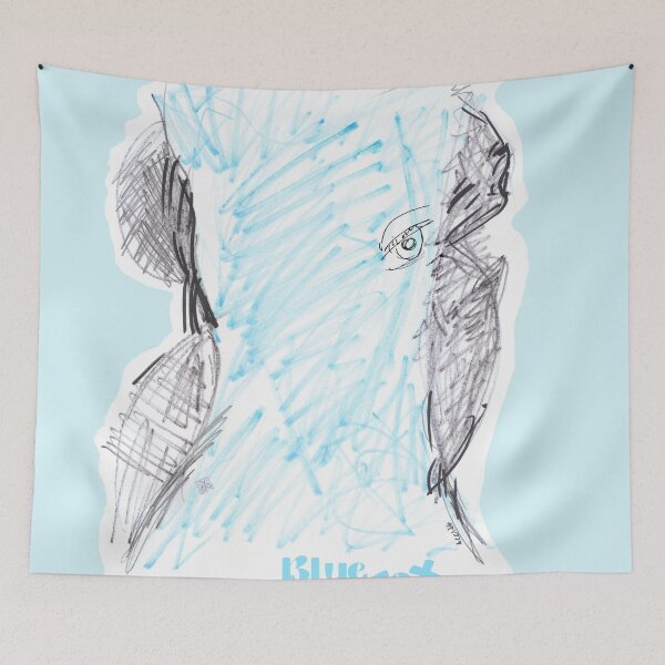 Item preview, Blue Fox Kitsune (Drawing by ACCI) designed and sold by VanyssaGraphics.