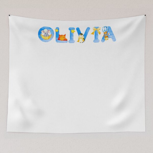 Item preview, DREAMLITNAMES COLLECTION – ✨OLIVIA ✨ – Cute Storybook Dream Animals designed and sold by WheelieGdArt.