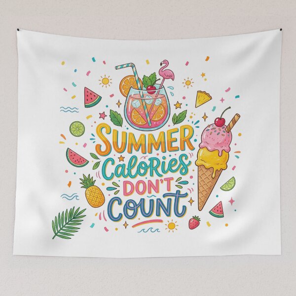Item preview, Summer Calories Don't Count designed and sold by khalidnasr.