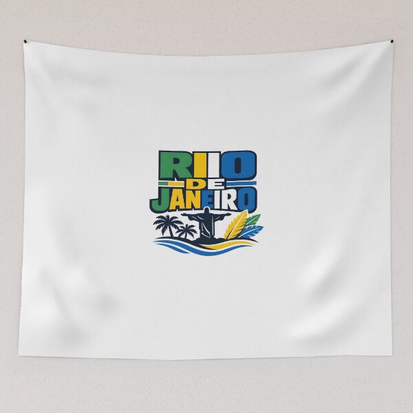 Item preview, Rio De Janeiro Retro Travel Tee | Vintage Graphic Shirt designed and sold by SJarts Creative Studio.