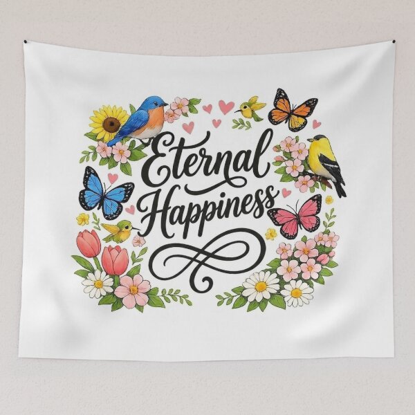 Item preview, Eternal Happiness Floral Item designed and sold by JW Best Life Ever Designs and More.