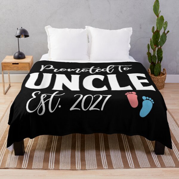 Item preview, Promoted To Uncle Est 2027 New Baby Announcement Gift T-Shirt designed and sold by Chaya Reid.