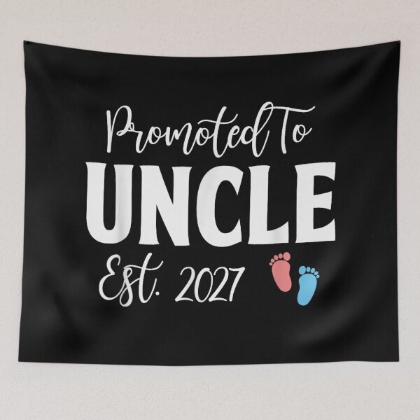 Item preview, Promoted To Uncle Est 2027 New Baby Announcement Gift T-Shirt designed and sold by Chaya Reid.