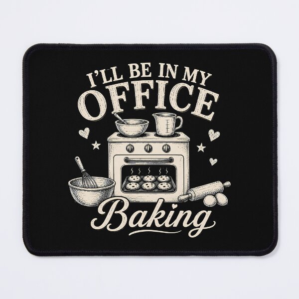 Item preview, I'll be in My Office Baking designed and sold by zoes-ink.
