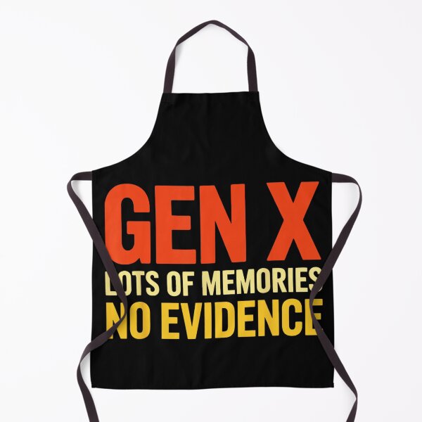 Item preview, Gen X Lots Of Memories No Evidence Funny Vintage Retro Design designed and sold by Chaya Reid.