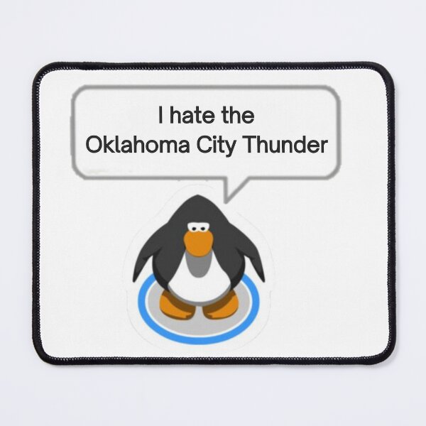 Item preview, I hate the Oklahoma City Thunder NBA designed and sold by gardenstatestudio.