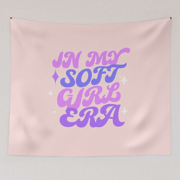 Item preview, In My Soft Girl Era - bold pink  designed and sold by Stefrait-7.