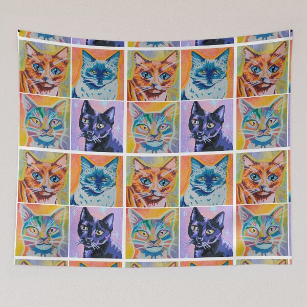 Item preview, Kitty Portraits designed and sold by AnubisAltarArt.