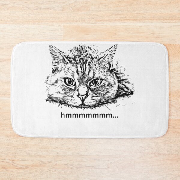 Item preview, Sarcastic Cat Face Graphic Shirt | Funny Skeptical Kitten Mug | Hmmmmm Judgemental Gift for Coworker designed and sold by SOLIORA  ATELIER.