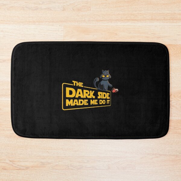 Item preview, The Dark Side Made Me Do It - Funny Cat Lover, Star Wars Gift designed and sold by RickStillDesigns.