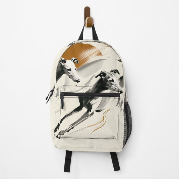Item preview, GALOGO - Suibokuga Flow - Twin Motion designed and sold by GALOGO – Art for Sighthounds & Animal Welfare.
