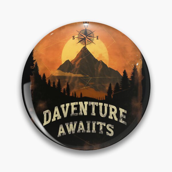 Item preview, Dadventure Awaits Outdoor Camping Dad Fathers Day Gift Shirt designed and sold by DESIGN BUREAU .