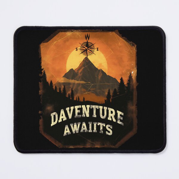 Item preview, Dadventure Awaits Outdoor Camping Dad Fathers Day Gift Shirt designed and sold by DESIGN BUREAU .