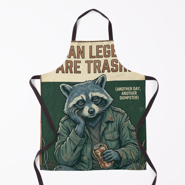 Item preview, Raccoon Dumpster Urban Legends Are Trash designed and sold by TeeARTHY.