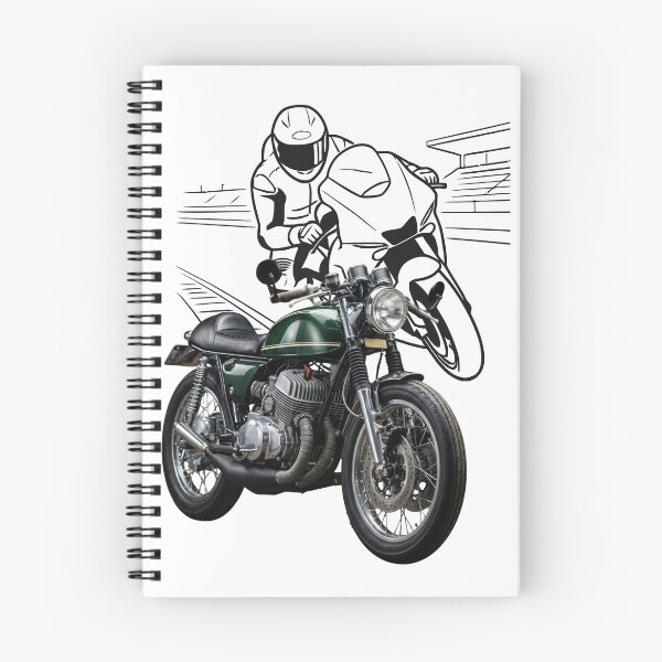 Item preview, Green Motorcycle and Modern Race  designed and sold by unboxedbyJuls.