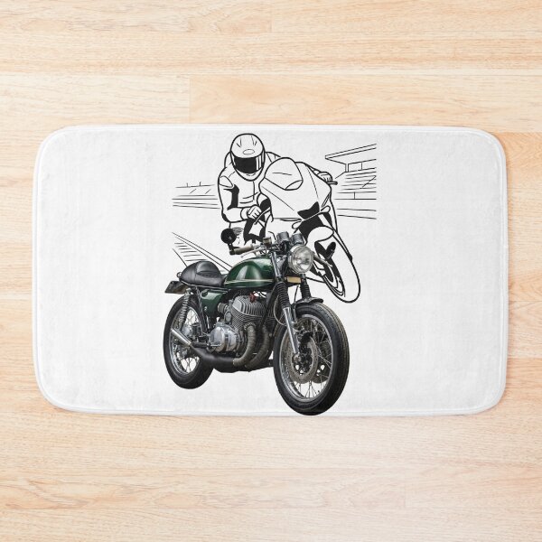 Item preview, Green Motorcycle and Modern Race  designed and sold by unboxedbyJuls.