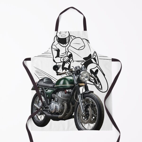 Item preview, Green Motorcycle and Modern Race designed and sold by unboxedbyJuls.