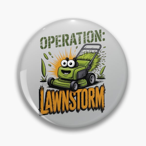 Item preview, Operation Lawnstorm Funny Weekend Gardener designed and sold by Lopez-Design.