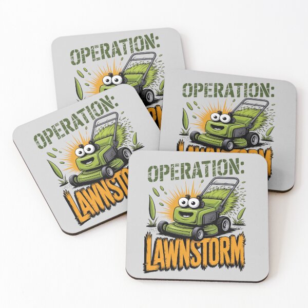 Item preview, Operation Lawnstorm Funny Weekend Gardener designed and sold by Lopez-Design.