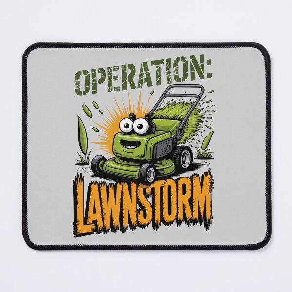 Item preview, Operation Lawnstorm Funny Weekend Gardener designed and sold by Lopez-Design.