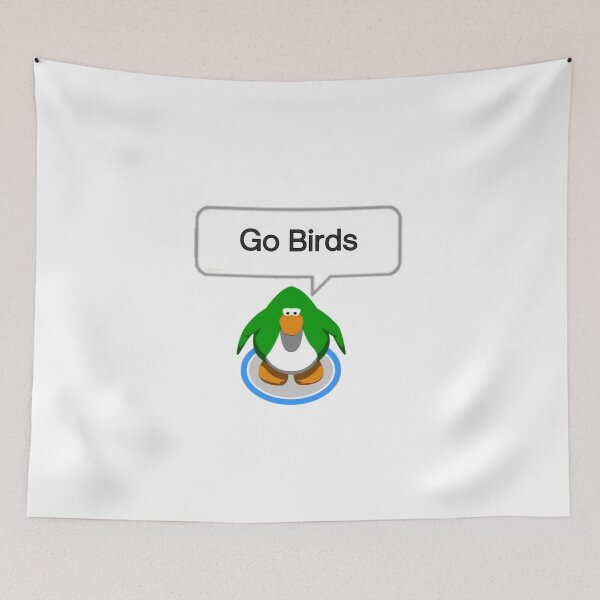 Item preview, Go Birds Club Penguin Meme designed and sold by gardenstatestudio.