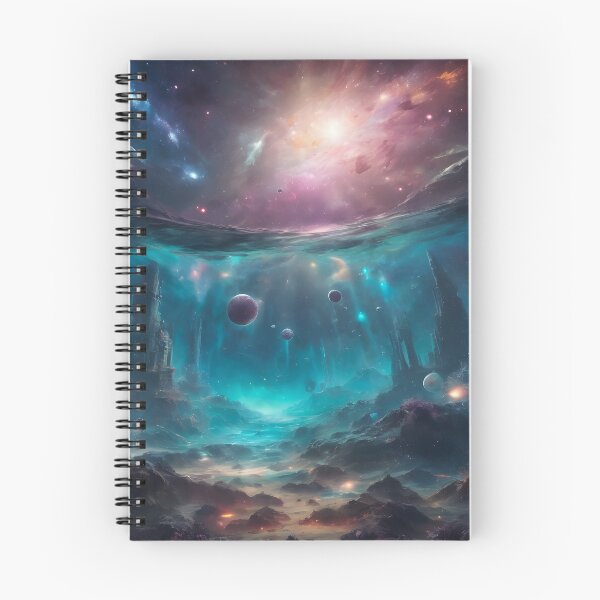 Item preview, Atlantis inspired galaxy designed and sold by Elisa Miller.