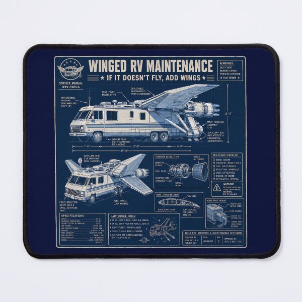 Item preview, Winged RV Repair Manual designed and sold by agearb.